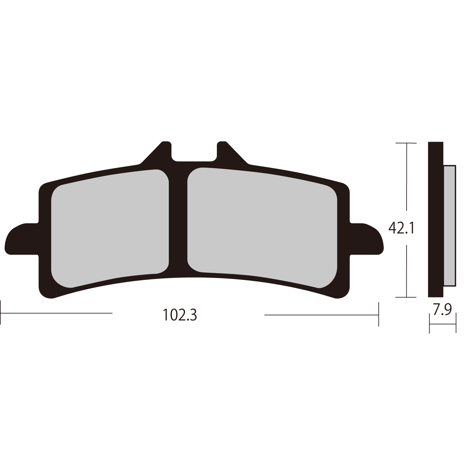 VD-9031XX Vesrah(ベスラ)ブレーキパッド(フロント用) | タカラ株式会社