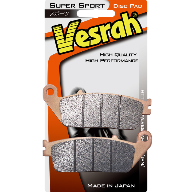 Vesrah ZD-9070CT ブレーキパッド2個セット計4枚　バイク 楽天市場】Vesrah ZDシリーズ ブレーキパッド(焼結) Kawasaki